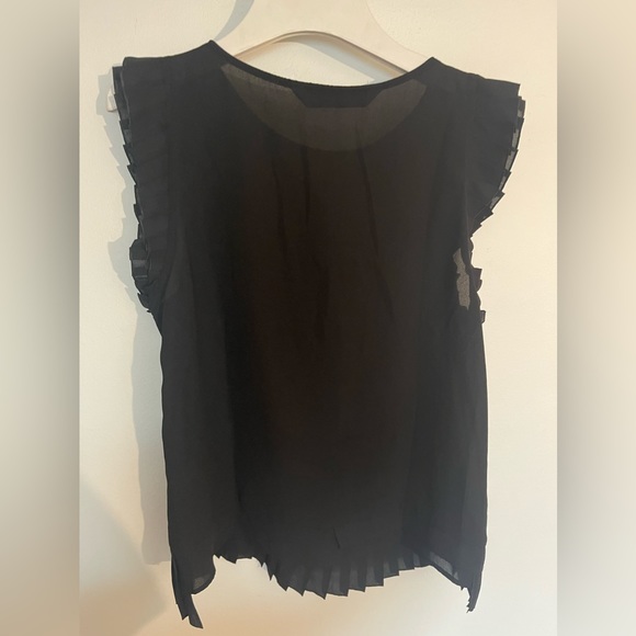 Black pleated top - Picture 7 of 7